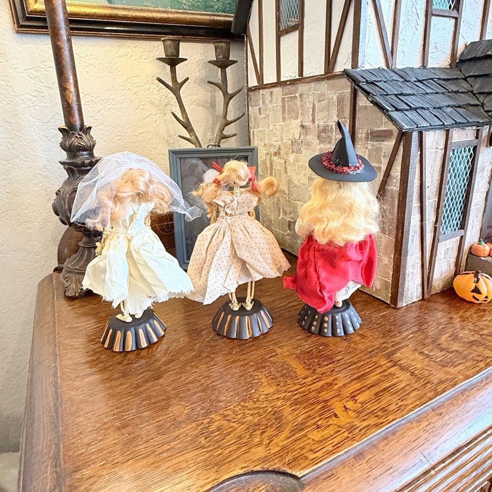 ❌SOLD❌OOAK Vintage Dressed Skeletons Made by Me! - Picture 15 of 17